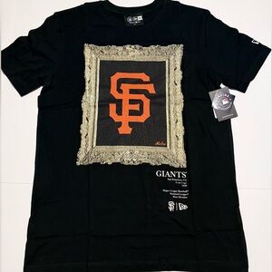 NWT New Era Men’s San Francisco Giants Framed Logo T-Shirt, Size Medium